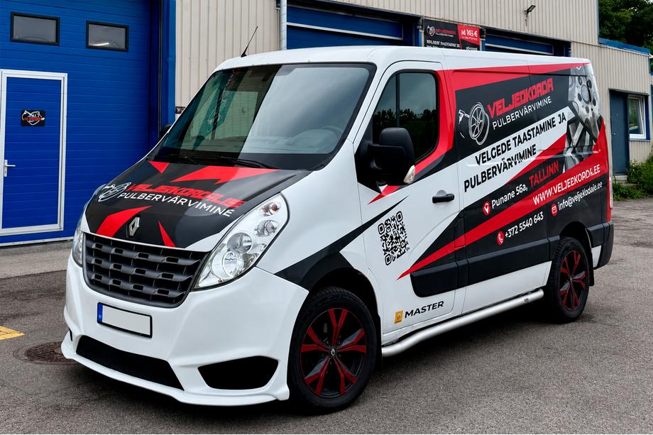 Renault Master 2011–2023 Přední nárazník AMG (nástavec, k lakování) Image