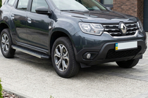 Renault Duster 2018–2024 Boční nášlapy Duru (2 ks, hliník) fotografie 1