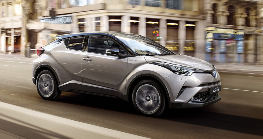 Kompaktní městský crossover Toyota C-HR