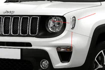Jeep Renegade 2014– Chromové kryty bočních směrovek (2 ks, nerez) fotografie 1