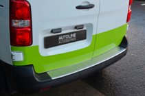Citroen Jumpy/Dispatch 2017– Ochranná lišta na zadní nárazník OmsaLine (nerez) fotografie 10
