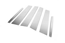 BMW řady 3 E90/E91 2005–2011 Nerezové kryty sloupků dveří Carmos - turecká ocel fotografie 3