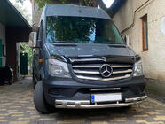 Mercedes Sprinter W906 2006–2018 Přední spodní ochranná trubka Shark (nerez) fotografie 2