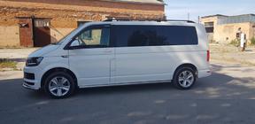 Volkswagen T6 2015–2024 Přední ochranný rám ST008 (nerez) 60 mm fotografie 2
