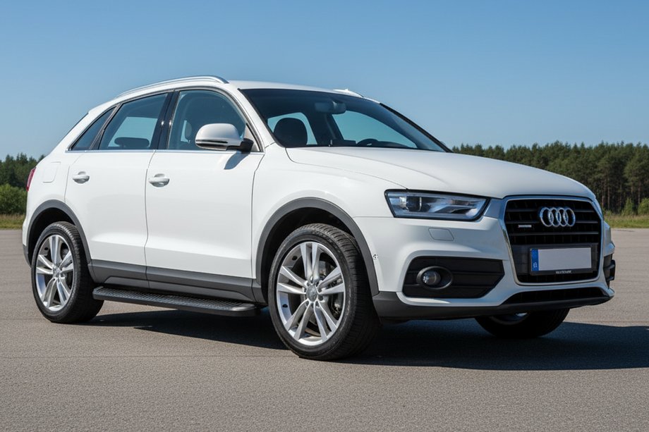 Audi Q3 2011–2019 Boční nášlapy Tayga Black (2 ks, hliník) Image