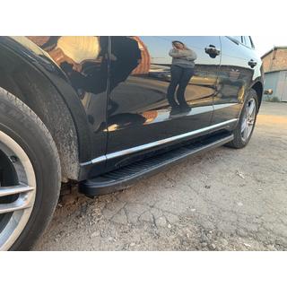 Boční nášlapy Tayga Black (2 ks, hliník) Audi Q5 2008–2017 fotografie 2