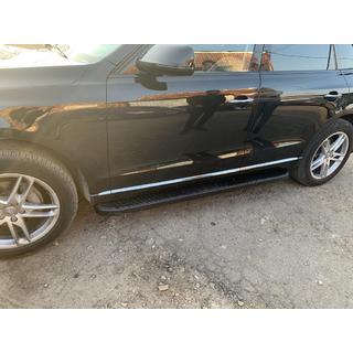 Boční nášlapy Tayga Black (2 ks, hliník) Audi Q5 2008–2017 fotografie 3