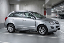 Opel Antara 2006–2017 Boční nášlapy Tayga Black (2 ks, hliník) fotografie 1