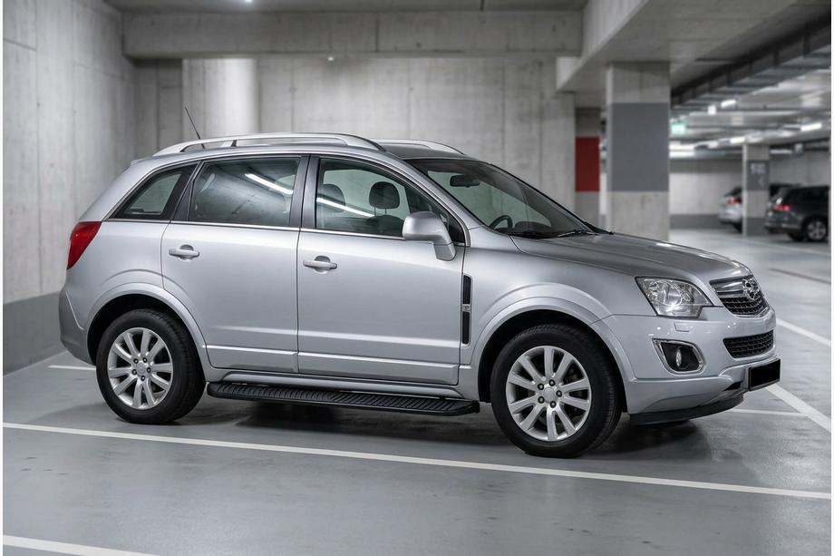 Opel Antara 2006–2017 Boční nášlapy Tayga Black (2 ks, hliník) Image