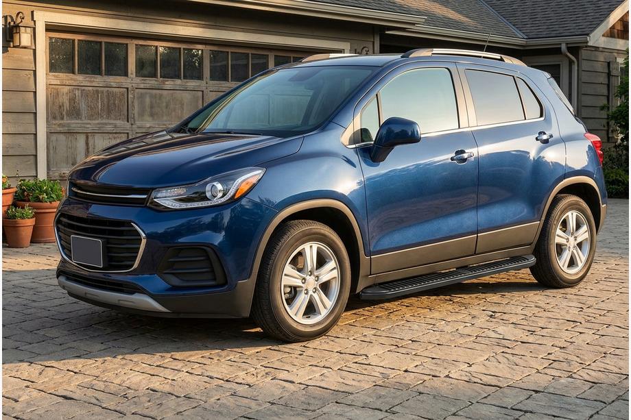 Chevrolet Trax 2012–2023 Boční nášlapy Tayga Black (2 ks, hliník) Fotografie 1
