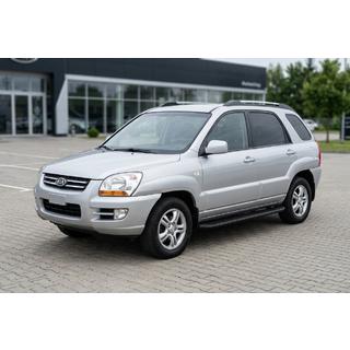 Boční nášlapy Tayga Black (2 ks, hliník) Kia Sportage 2004–2010 fotografie 1