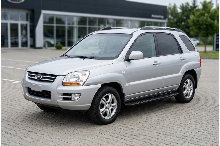 Kia Sportage 2004–2010 Boční nášlapy Tayga Black (2 ks, hliník) Fotografie 1