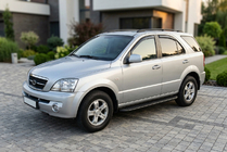 Kia Sorento I BL 2002–2009 Boční nášlapy Tayga Black (2 ks, hliník) fotografie 1