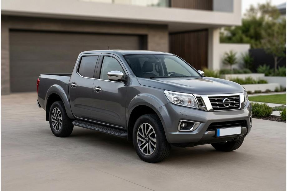 Nissan Navara/NP300 2016– Boční nášlapy Tayga Black (2 ks, hliník) Fotografie 1