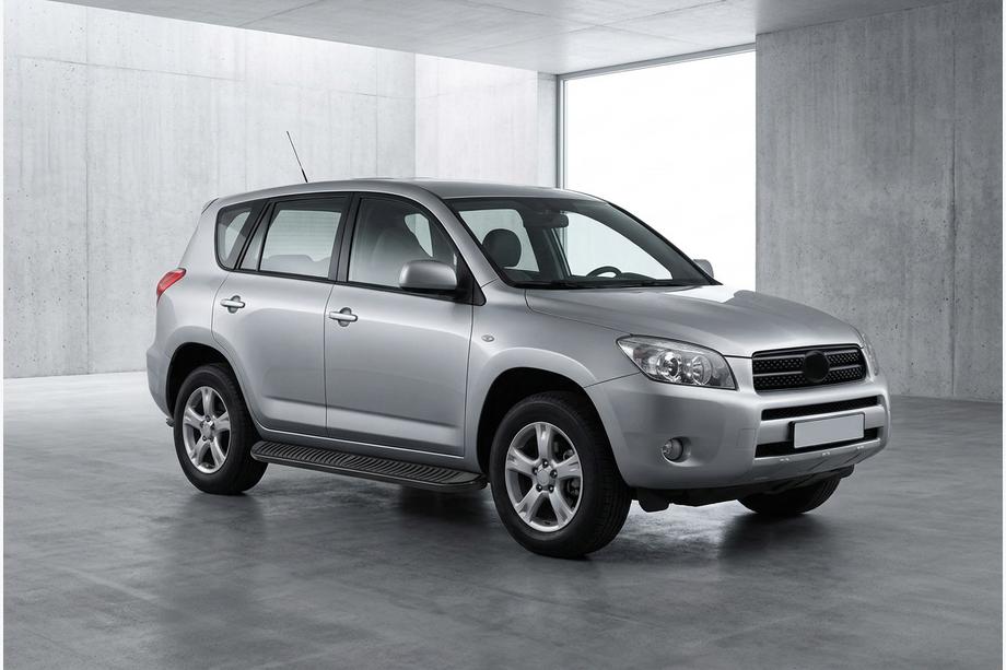 Toyota Rav 4 2006–2013 Boční nášlapy Tayga Black (2 ks, hliník) Image