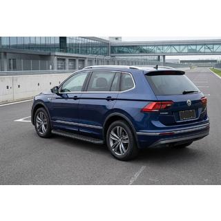 Boční nášlapy Tayga Black (2 ks, hliník) Volkswagen Tiguan 2016–2023 fotografie 1