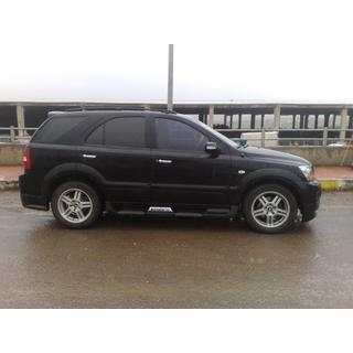 Boční prahy Meliset (2 ks, k lakování) Kia Sorento I BL 2002–2009 fotografie 1