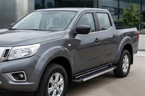 Nissan Navara/NP300 2016– Boční nášlapy RedLine V1 (2 ks, hliníkové) fotografie 1