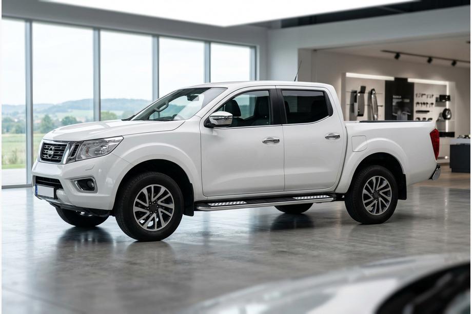 Nissan Navara/NP300 2016– Boční nášlapy Tayga V2 (2 ks, hliník) Fotografie 1