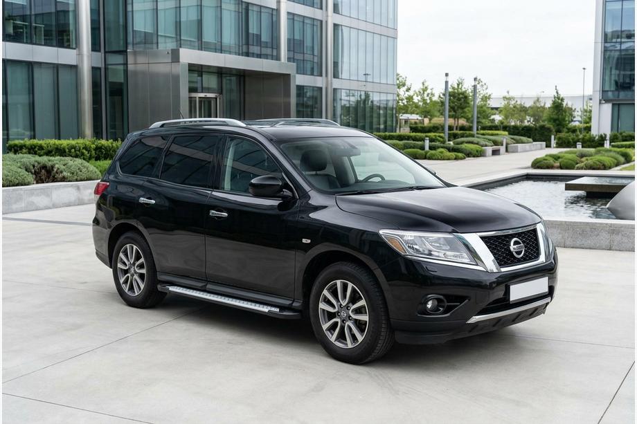 Nissan Pathfinder R52 2012–2021 Boční nášlapy Allmond Grey (2 ks, hliník) Image