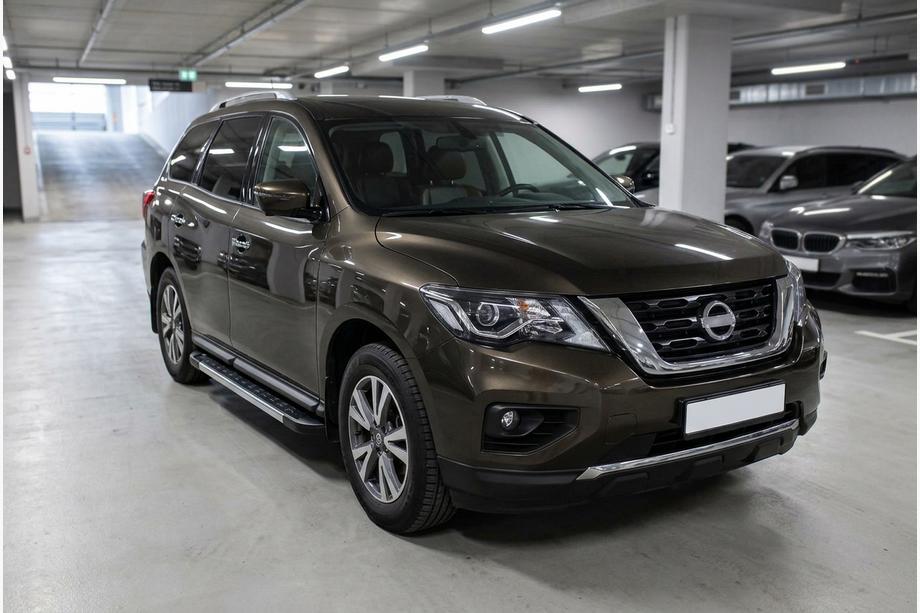 Nissan Pathfinder R52 2012–2021 Boční nášlapy RedLine V1 (2 ks, hliník) Image