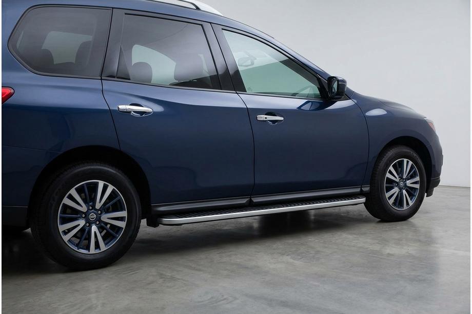 Nissan Pathfinder R52 2012–2021 Boční nášlapy Tayga Grey (2 ks, hliník) Image