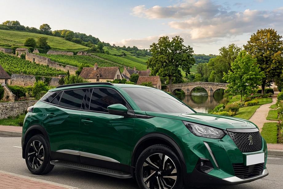 Peugeot 3008 2016–2023 Boční nášlapy Allmond Black (2 ks, hliník) Image