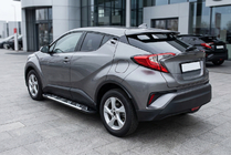 Toyota C-HR 2016–2023 Boční nášlapy Sunrise (2 ks, hliník) fotografie 1