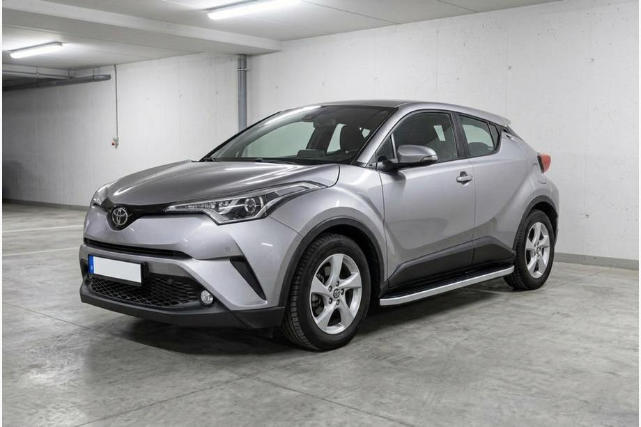 Toyota C-HR 2016–2023 Boční nášlapy Tayga Grey (2 ks, hliník) Image