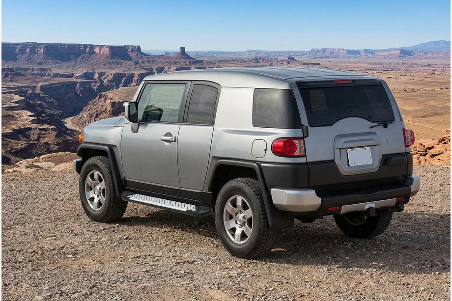 Toyota FJ Cruiser 2006–2022 Boční nášlapy Allmond Grey (2 ks, hliník) Image
