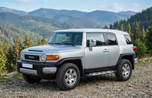 Toyota FJ Cruiser 2006–2022 Boční nášlapy Sunrise (2 ks, hliník) fotografie 1