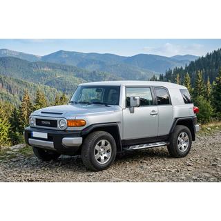 Boční nášlapy Sunrise (2 ks, hliník) Toyota FJ Cruiser 2006–2022 fotografie 1