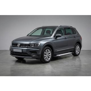 Boční nášlapy Allmond Grey (2 ks, hliník) Volkswagen Tiguan 2016–2023 fotografie 1