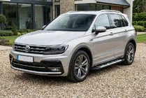 Volkswagen Tiguan 2016–2023 Boční nášlapy Sunrise (2 ks, hliník) fotografie 1
