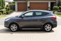 Hyundai IX-35 2010–2015 Boční nášlapy Maya V1 (2 ks, hliník) fotografie 1