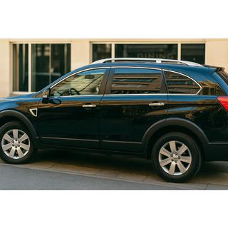 Horní lišty oken (6 ks, nerez) Chevrolet Captiva 2006–2019 fotografie 1