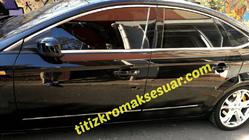 Ford Mondeo 2014–2022 Kompletní okenní lišty (12 ks, nerez) fotografie 2