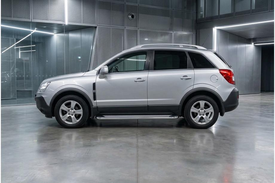 Opel Antara 2006–2017 Boční nášlapy Maydos V2 (2 ks, hliník + nerez) Image