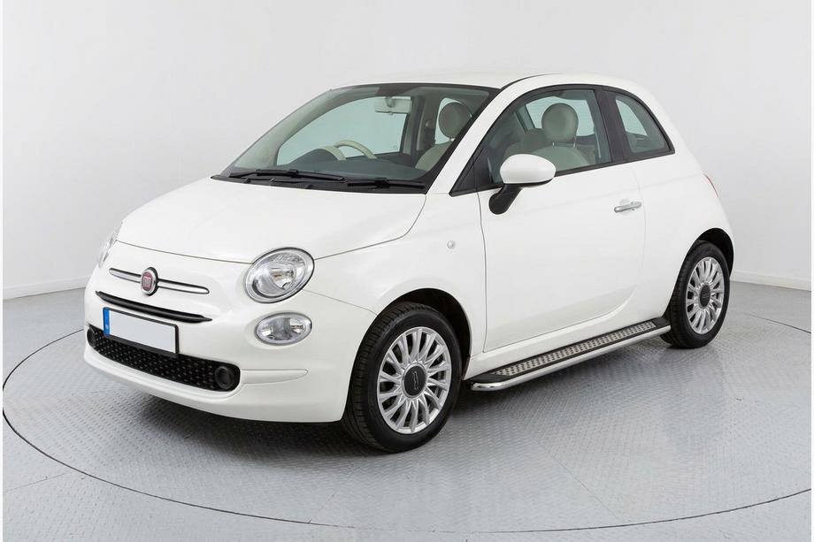 Fiat 500/500L 2013–2022 Boční prahy Maydos V2 (2 ks, hliník ↗ nerez) Image