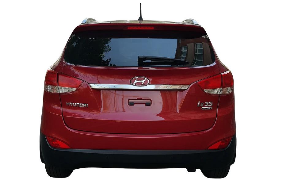 Hyundai IX-35 2010–2015 Chromová lišta nad SPZ (široká) Chromovaný plast Image