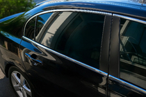 Honda Civic Sedan VIII 2006–2011 Kompletní okenní lišty (12 ks, nerez) fotografie 2