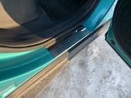 Toyota C-HR 2016–2023 Nerezové kryty prahů Nataniko (4 ks, nerez) fotografie 5