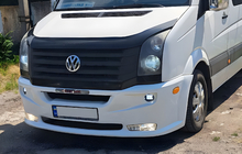 Volkswagen Crafter 2006–2016 Nástavec předního nárazníku 2012↗ (Era rovný, k lakování) fotografie 5