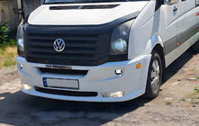 Volkswagen Crafter 2006–2016 Nástavec předního nárazníku 2012↗ (Era rovný, k lakování) fotografie 7