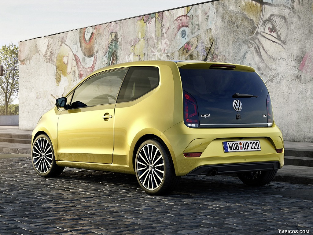 Kompaktní městský hatchback Volkswagen up!