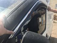 Fiat Doblo II 2010–2022 Okenní ofuky s chromovanou lištou (4 ks, Niken) fotografie 7