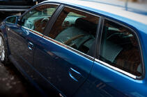 Audi A3 2003–2012 Spodní okenní lišty (nerez) fotografie 3