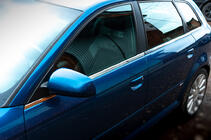 Audi A3 2003–2012 Spodní okenní lišty (nerez) fotografie 1
