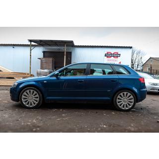 Spodní okenní lišty (nerez) Audi A3 2003–2012 fotografie 2