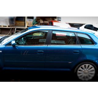 Spodní okenní lišty (nerez) Audi A3 2003–2012 fotografie 4
